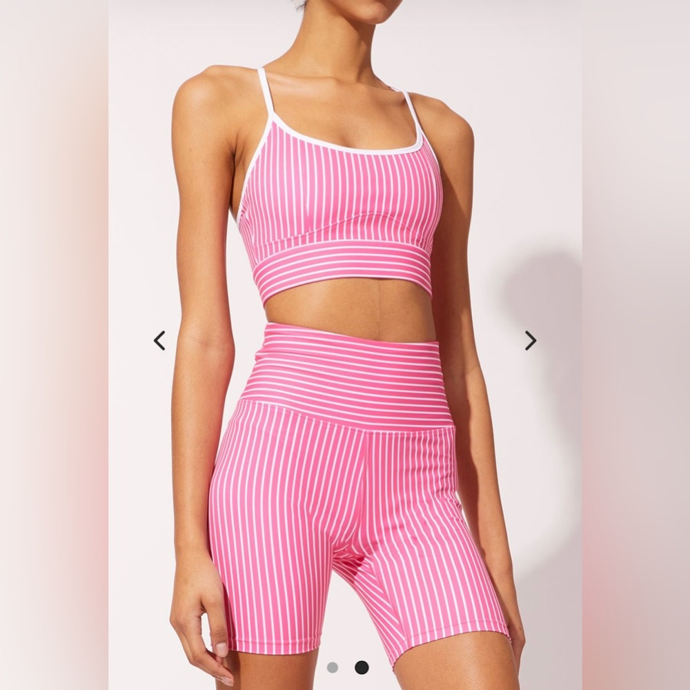 SOLID & STRIPE - BRAND NEW - LARGE. JOELLE SHORTS PINK